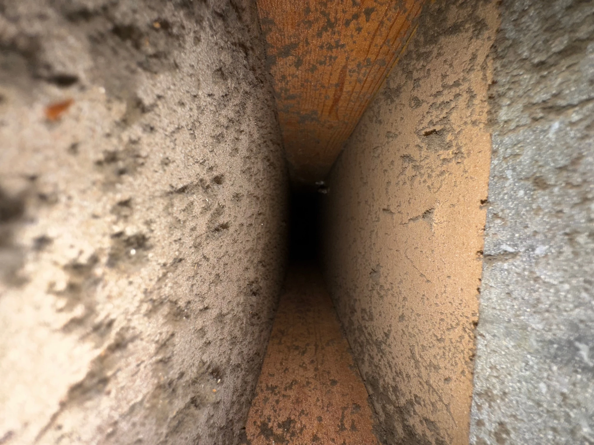 Air duct cleaning result #4 - before