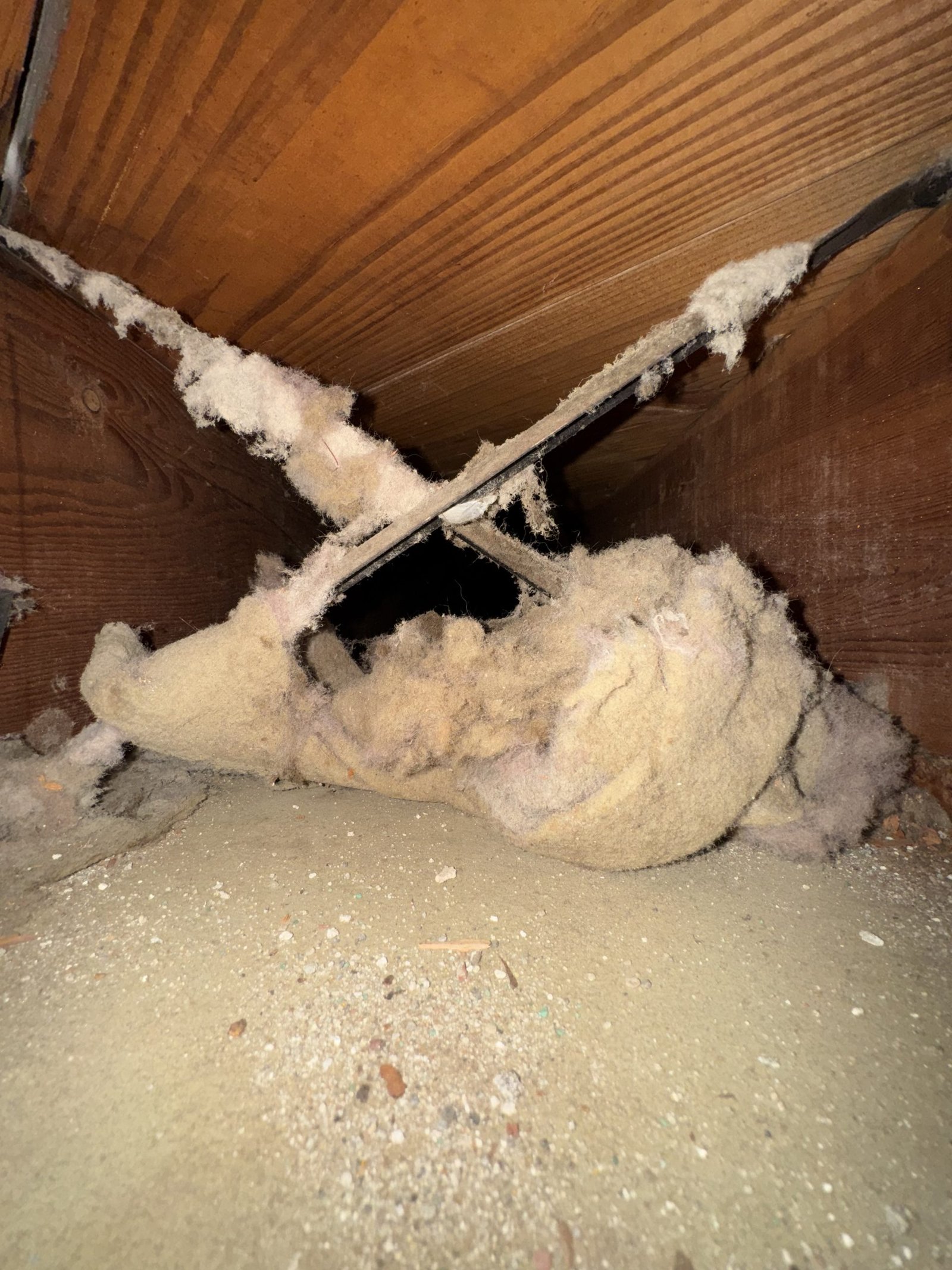 Air duct cleaning result #12 - before