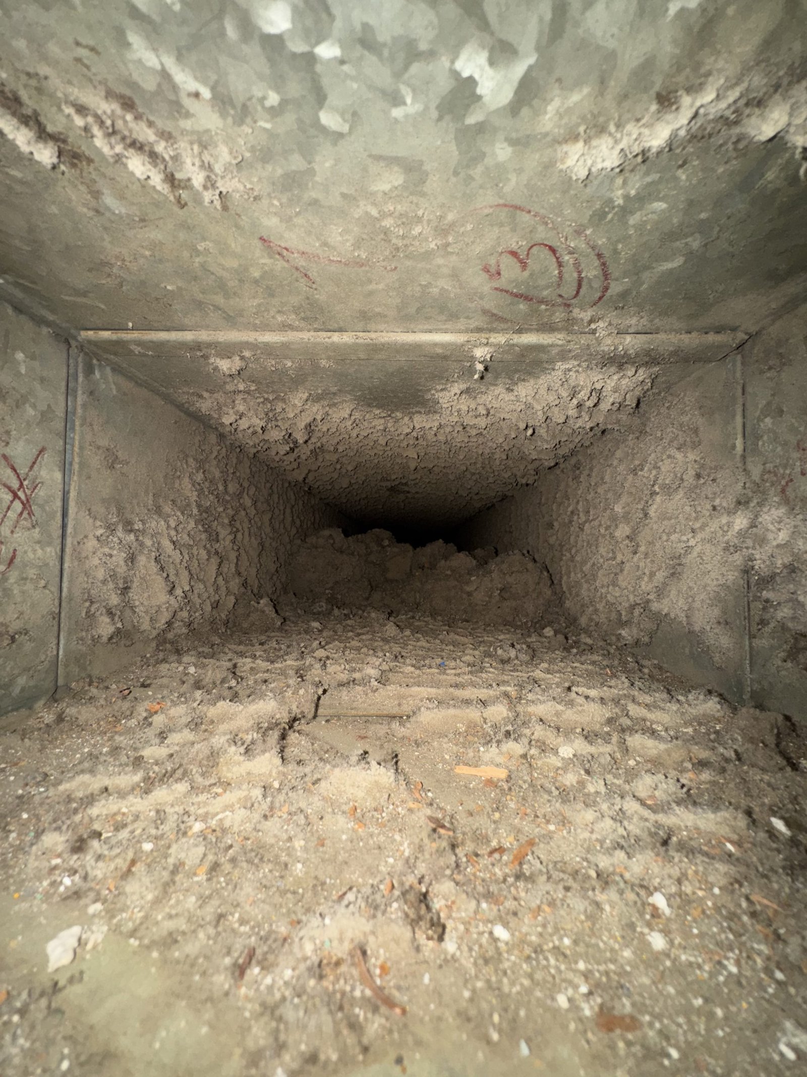 Air duct cleaning result #47 - before