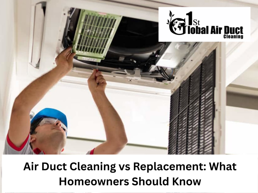 Air Duct Cleaning vs Replacement