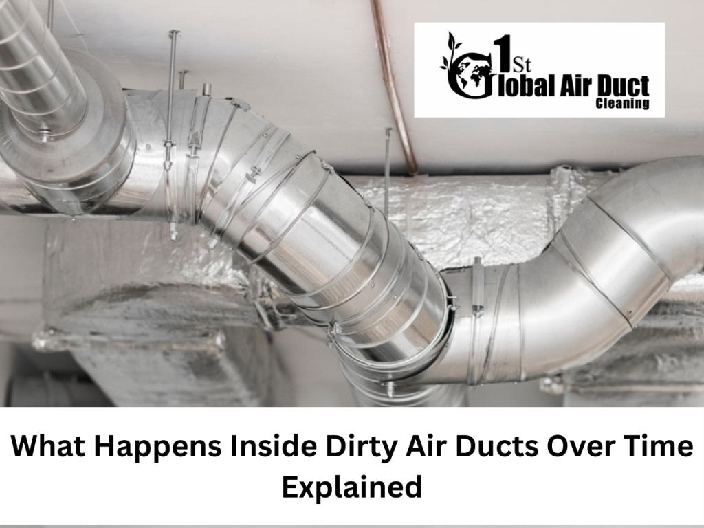 Inside Dirty Air Ducts