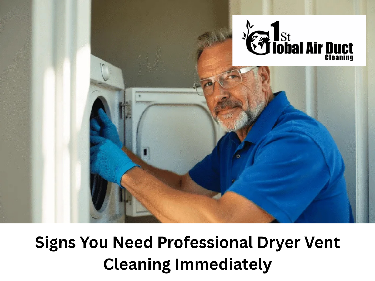 professional dryer vent cleaning